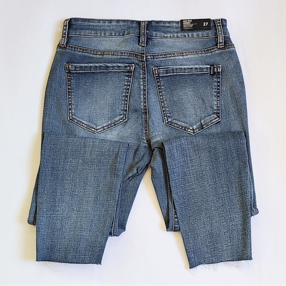 NWT BUFFALO DAVID BITTON Faith Raw Cuff Jeans - Picture 5 of 6